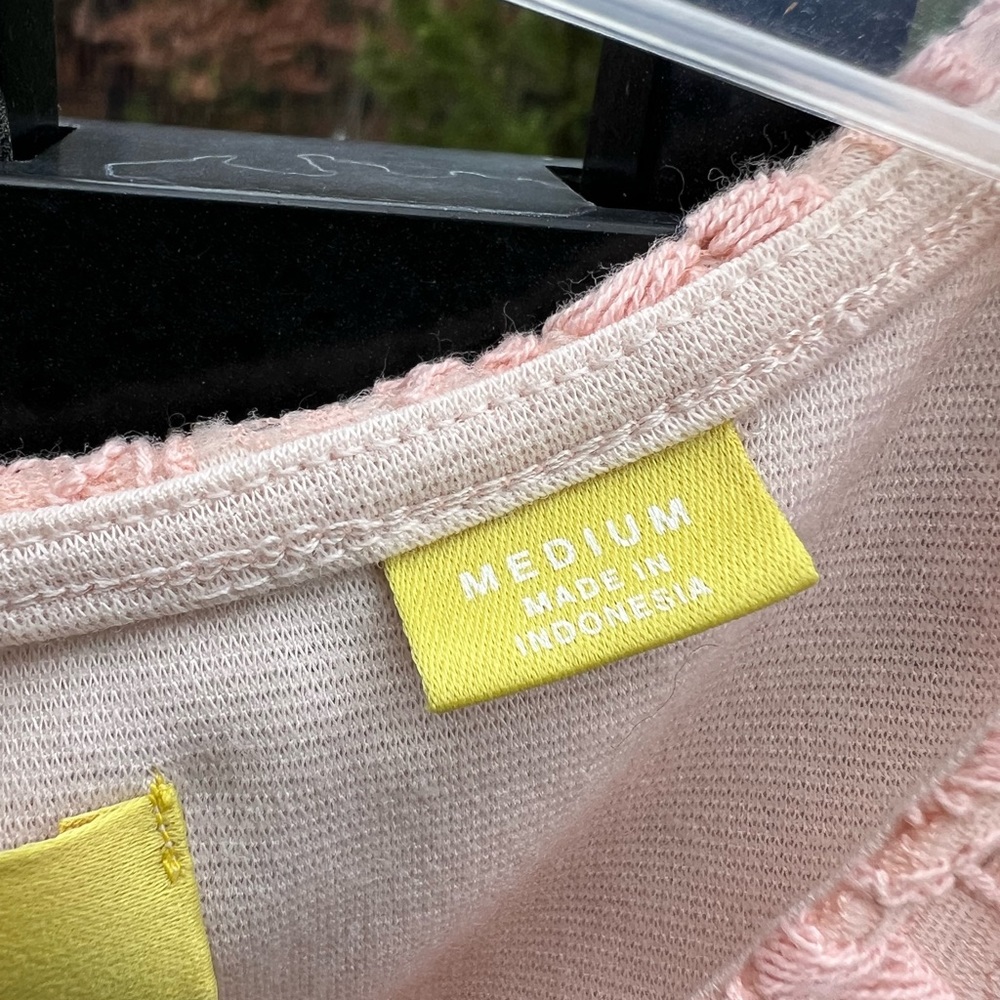 ANTHROPOLOGIE Maeve Women's Dress Lefkara Pink Blush Women’s Medium - Picture 6 of 12